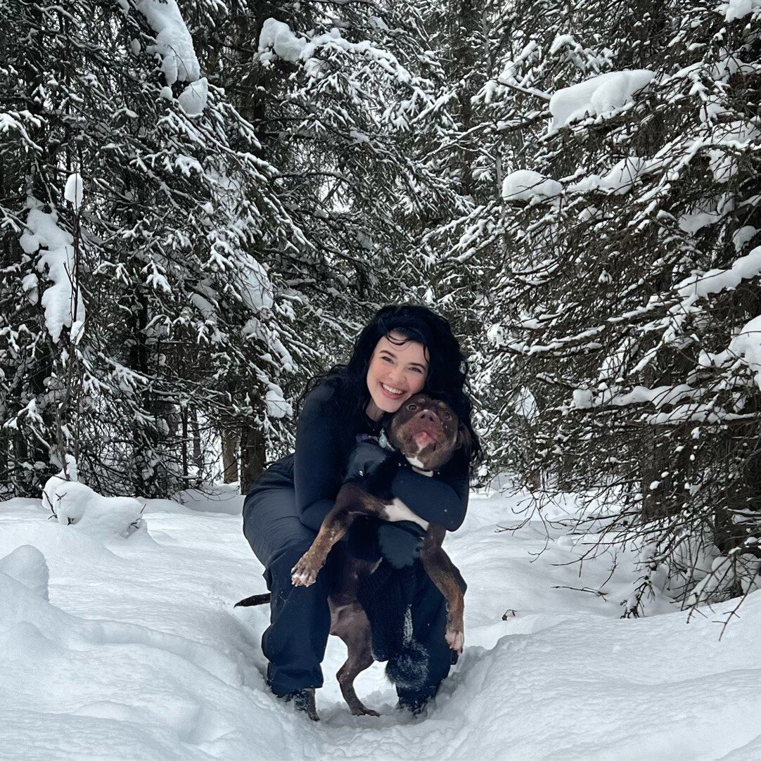 Kayla & her pup Reni